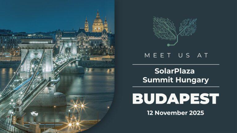 Meet us at the Solarplaza Summit Hungary: PV & Storage