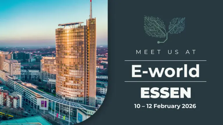 Meet our team at E-world in Essen, hall 4, Stand 4F106