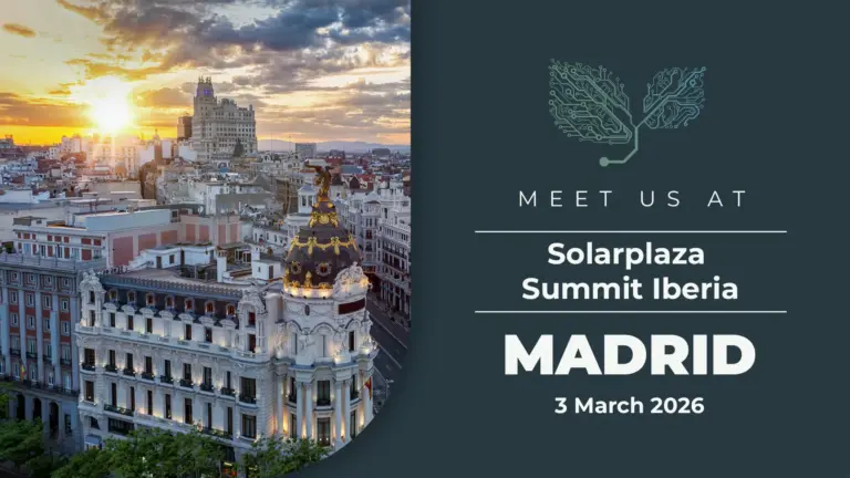 Meet us at Solarplaza Summit Iberia 2026