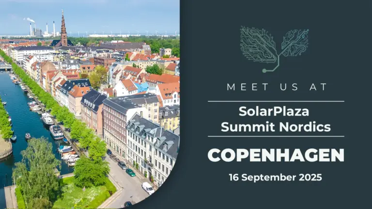 Meet us at the 6th Solarplaza Summit Nordics: PV & Storage 