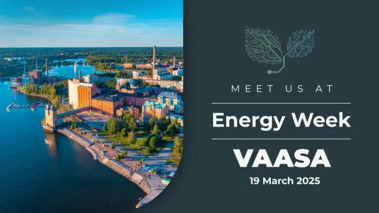 Meet us at Vaasa EnergyWeek! Visit our booth to discuss the latest shifts in the Finnish electricity markets.